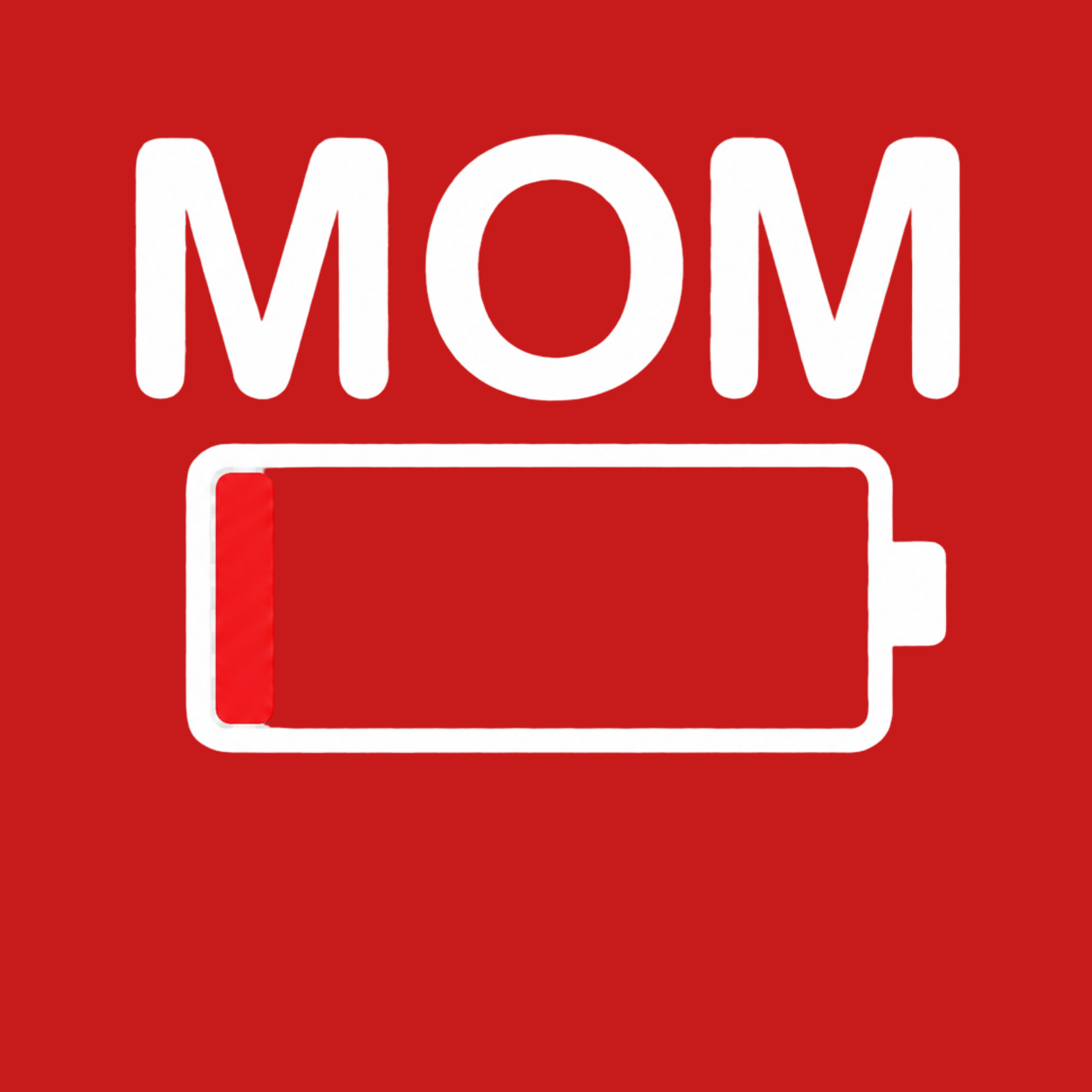 Mom Battery Low Crewneck Sweatshirt color variation 15