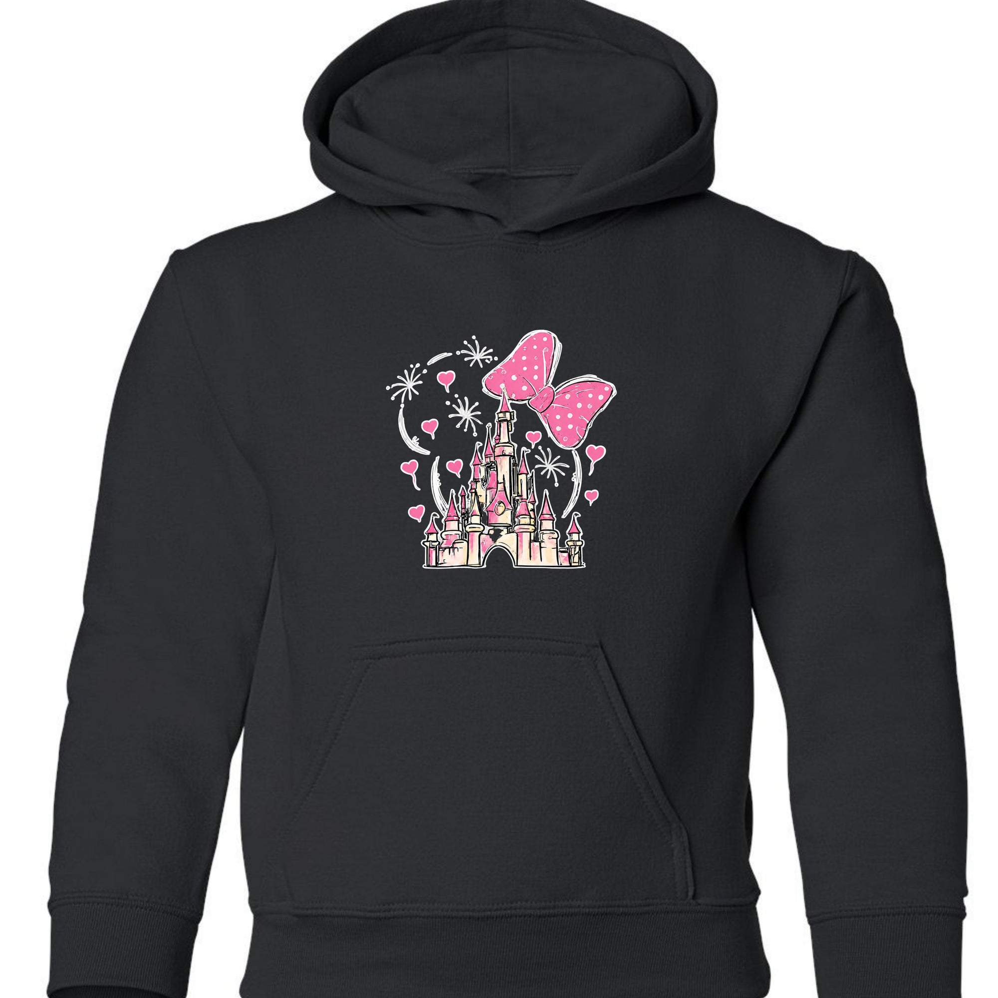 Magical Youth Hoodie - Black front mockup