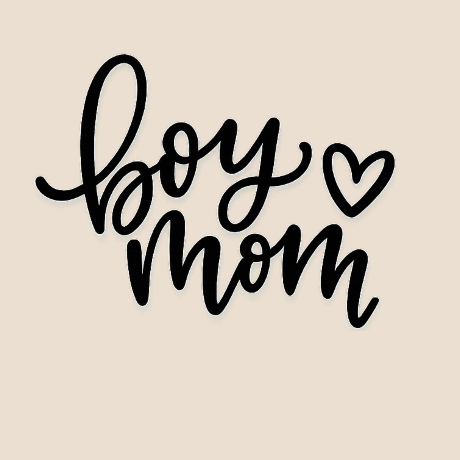 Boy Mom Hoodie - Natural design preview