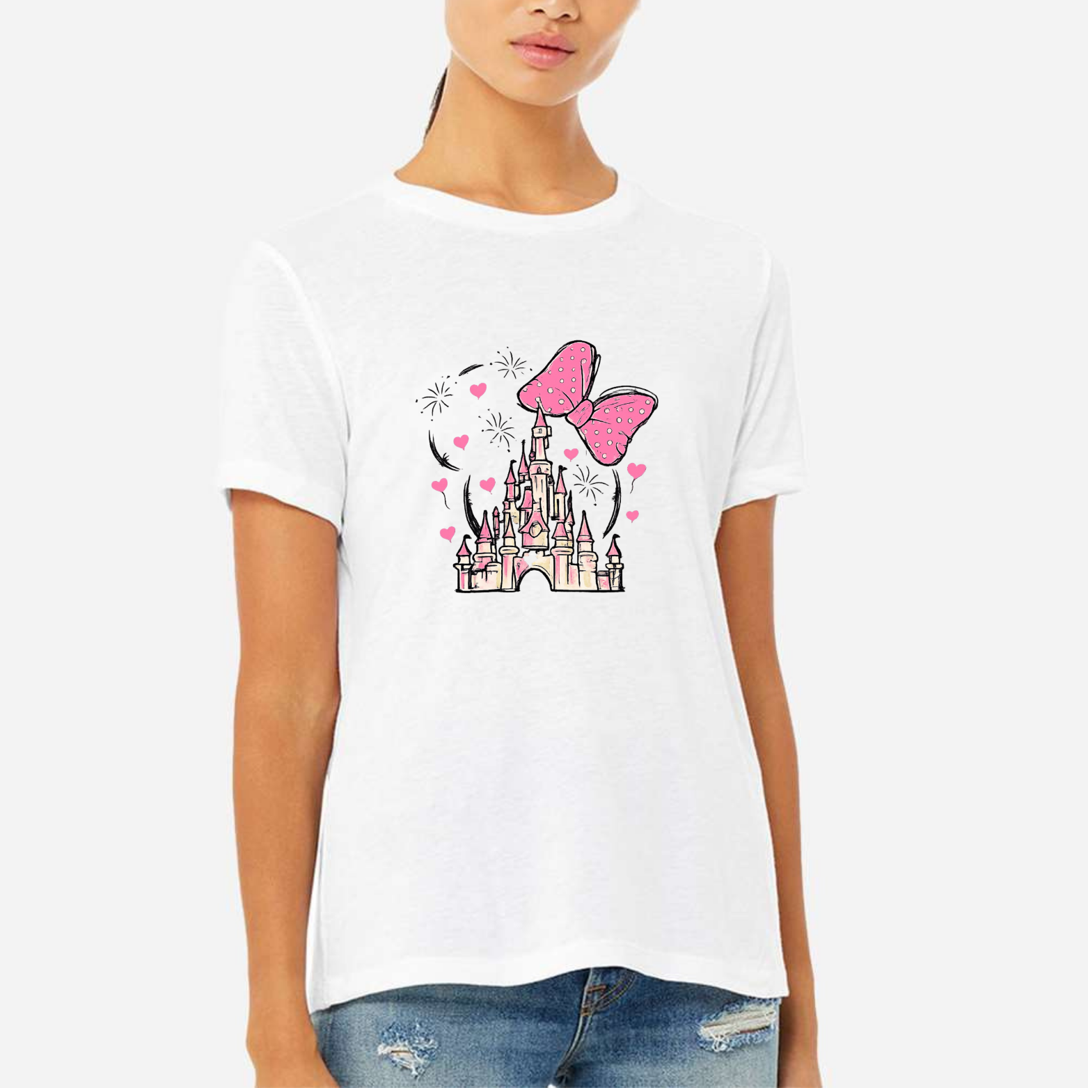 Magical Women's Ultra-Premium Triblend T-Shirt - White front mockup