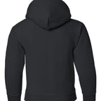 USA Youth Hoodie - Black back mockup