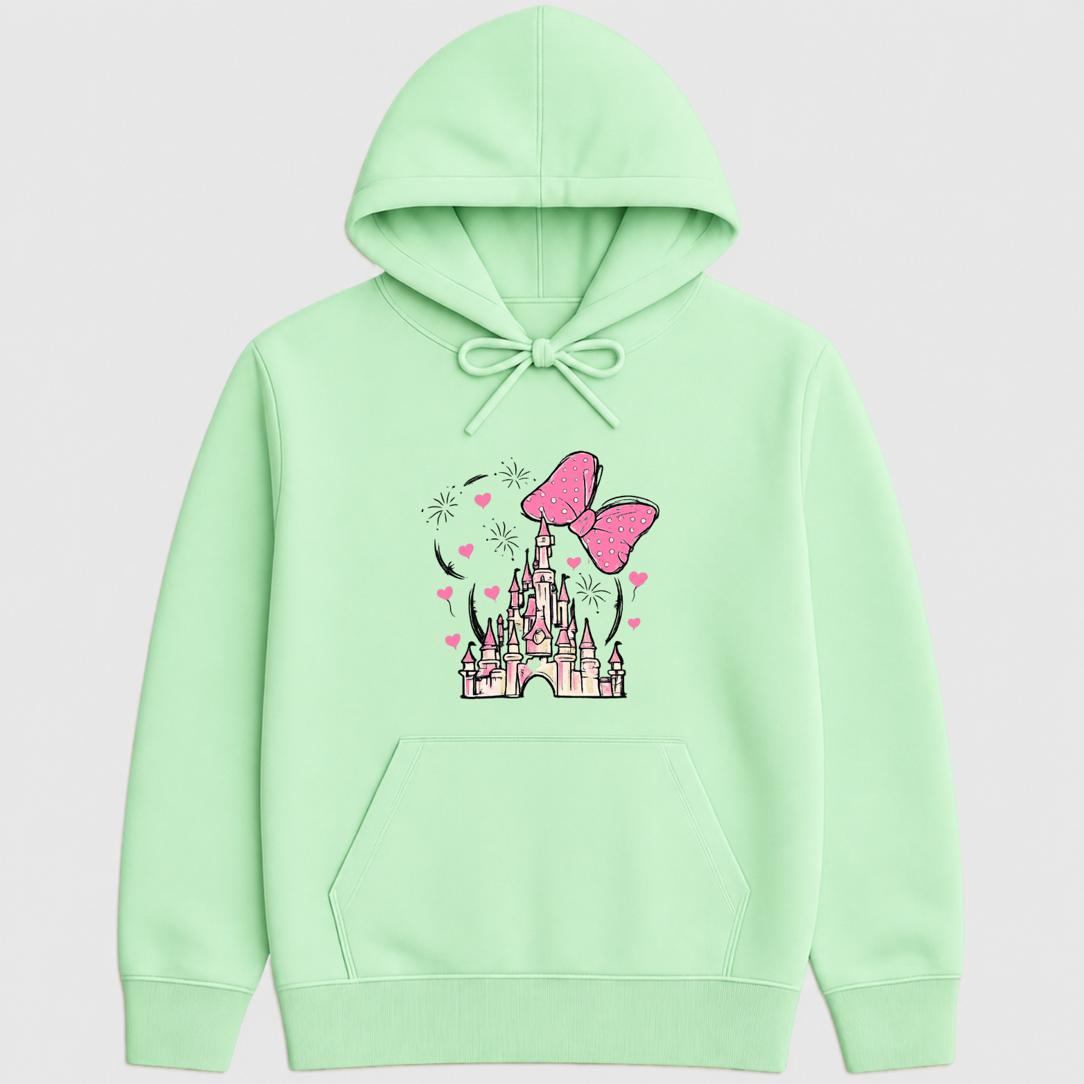 Magical Hoodie - Mint mockup