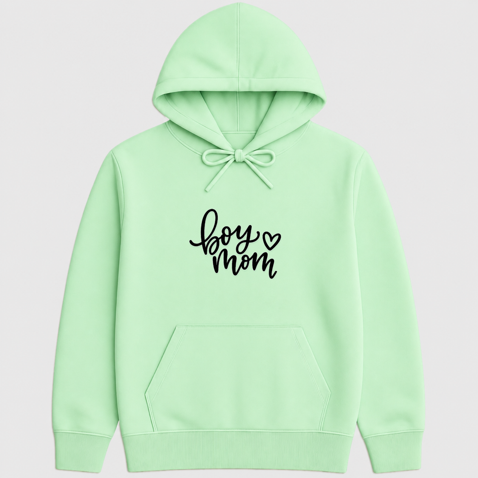 Boy Mom Hoodie - Mint mockup