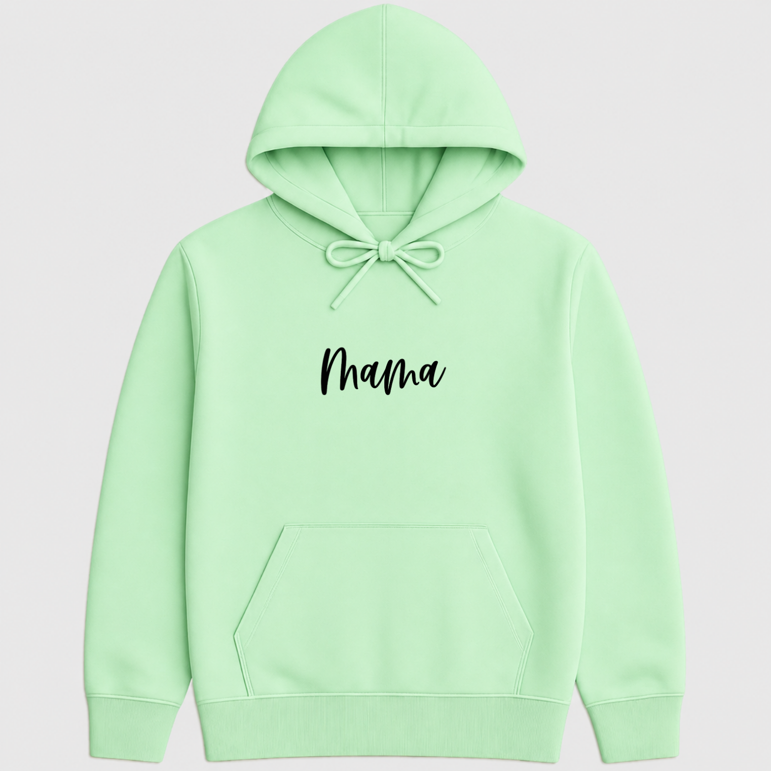 MAMA Hoodie - Mint mockup