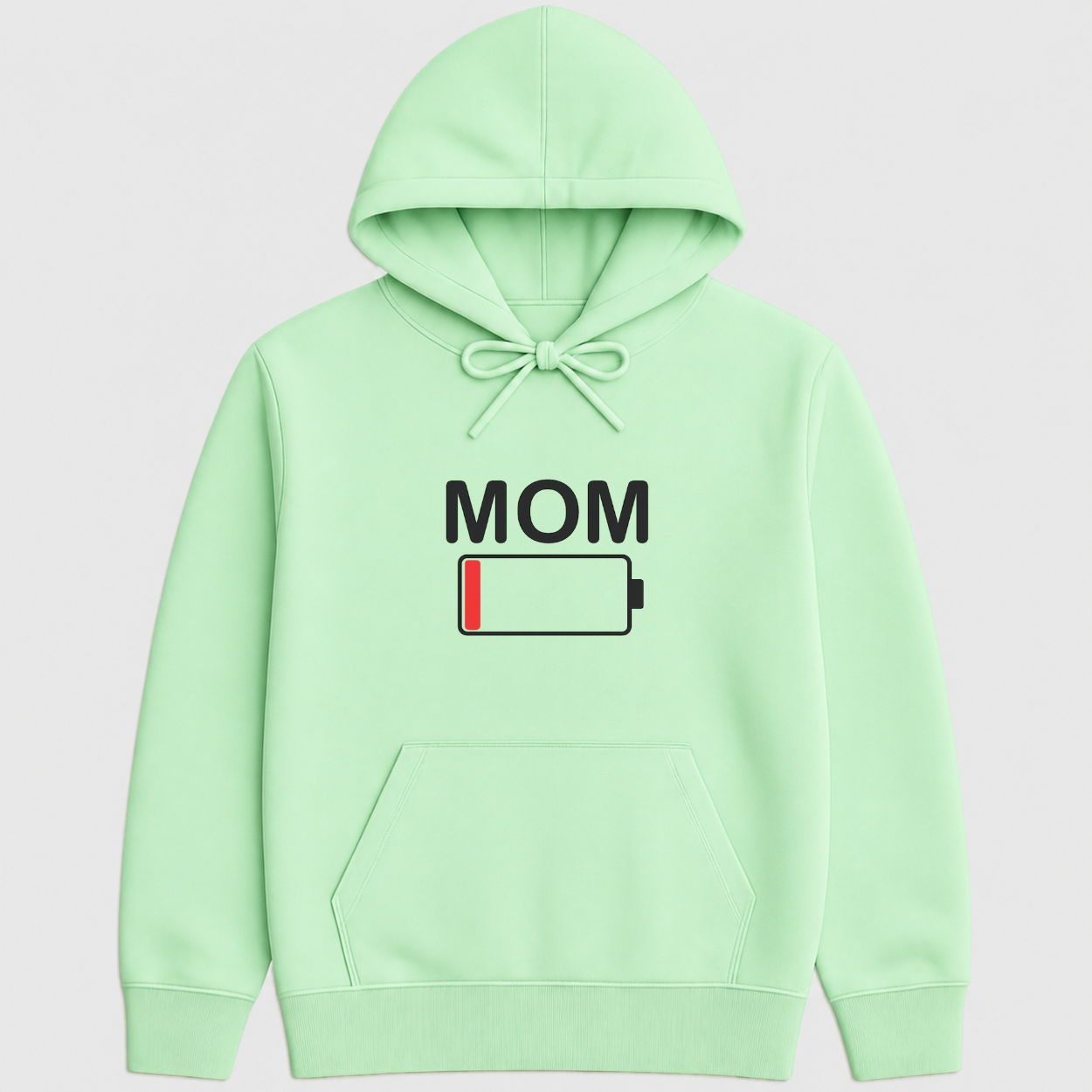 Mom Battery Low Pullover Hoodie color variation 16
