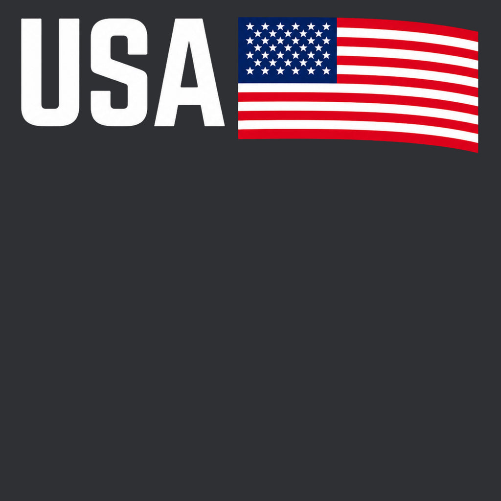 USA Youth Hoodie - Black design preview