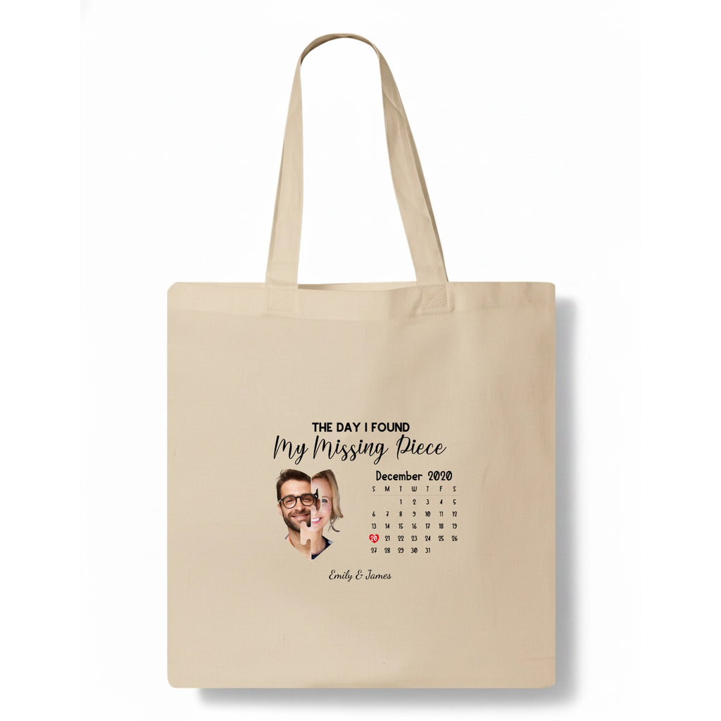 The Day I Found Tote Bag hero product mockup