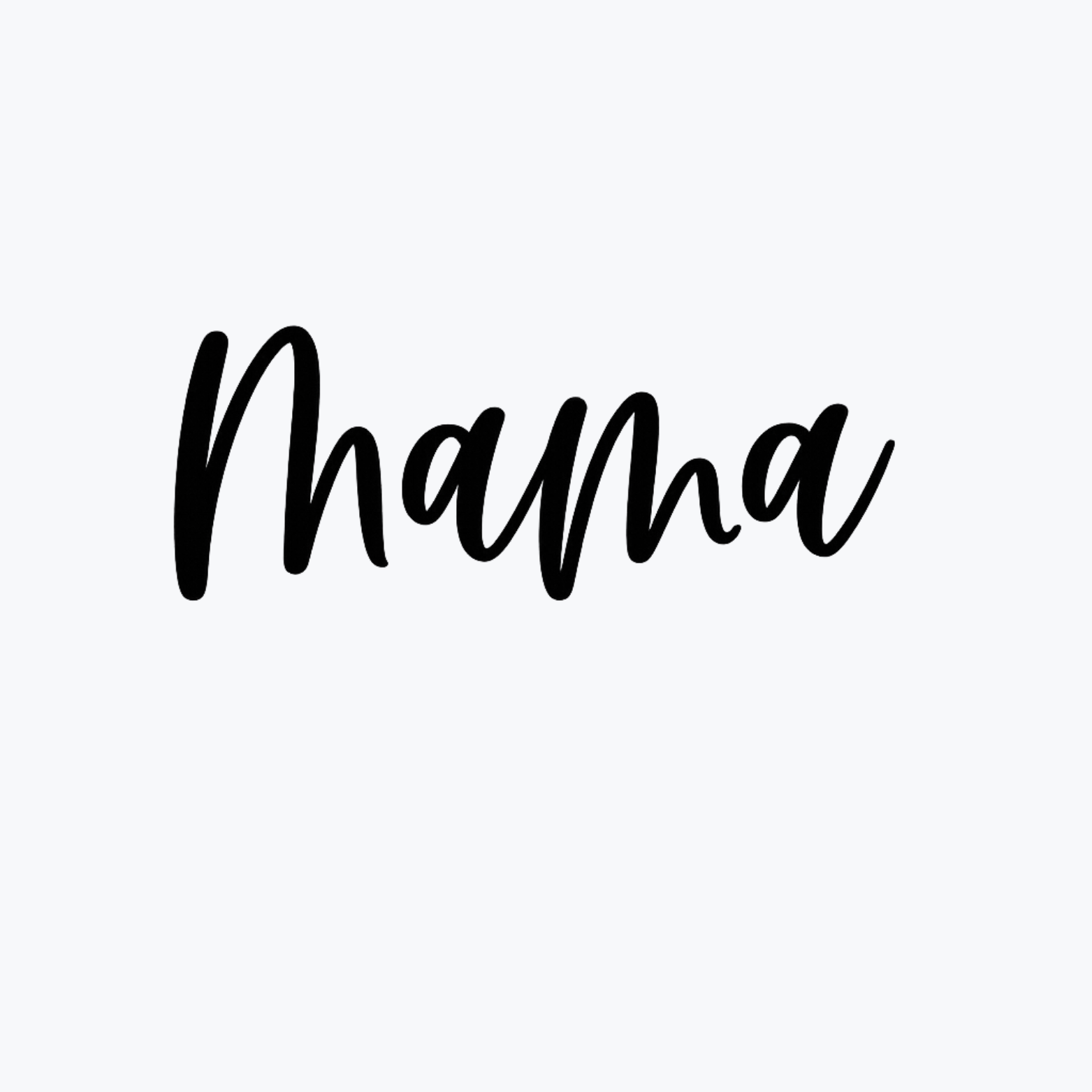 MAMA Women's Ultra-Premium Triblend T-Shirt - White design preview