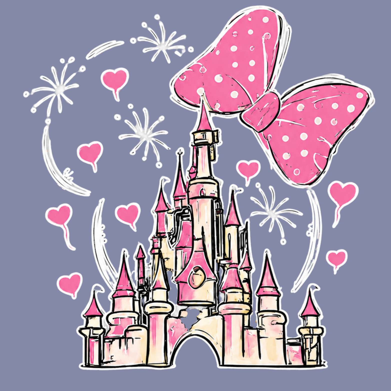 Magical Youth Triblend Tee - Blue design preview