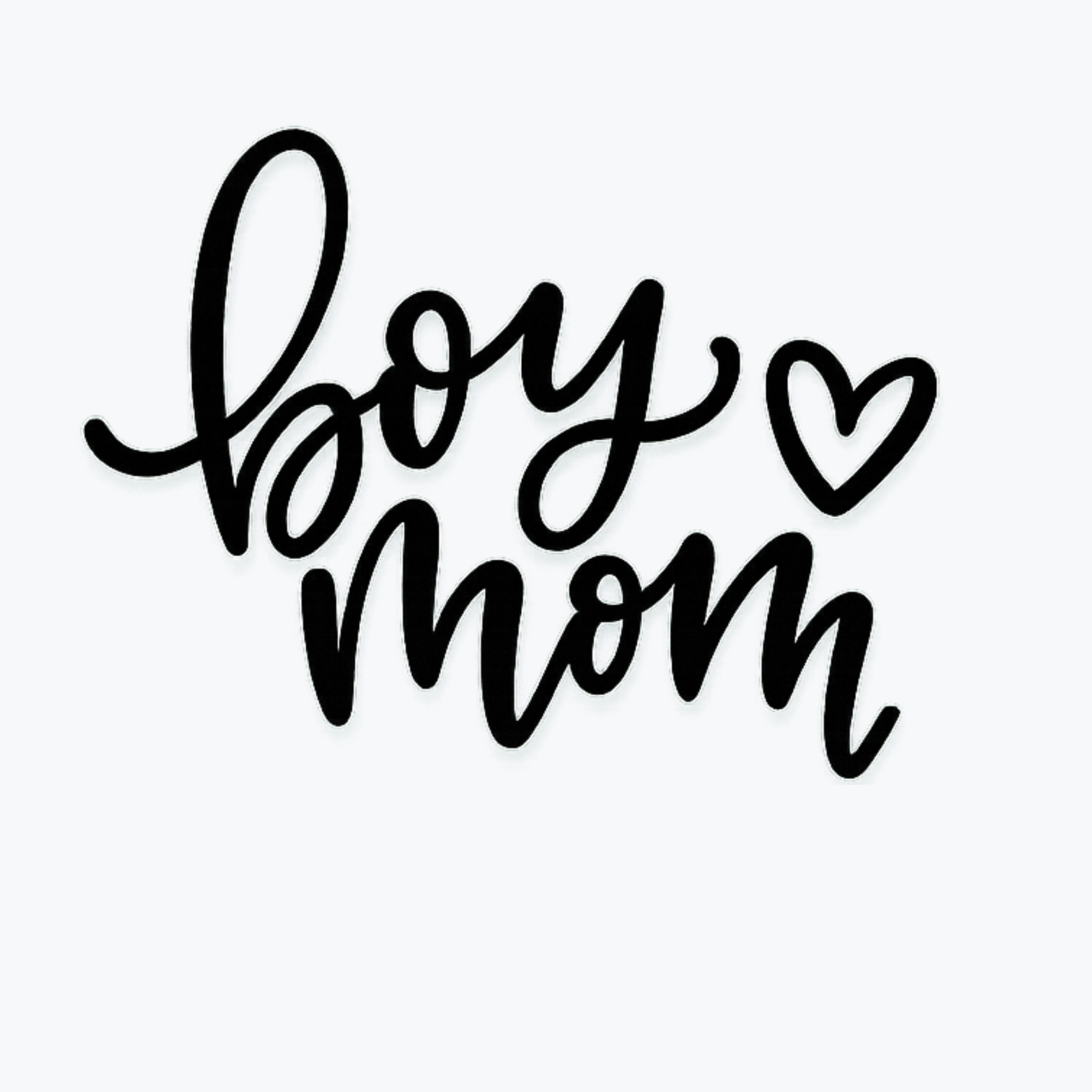 Boy Mom Women's Ultra-Premium Triblend T-Shirt - White design preview