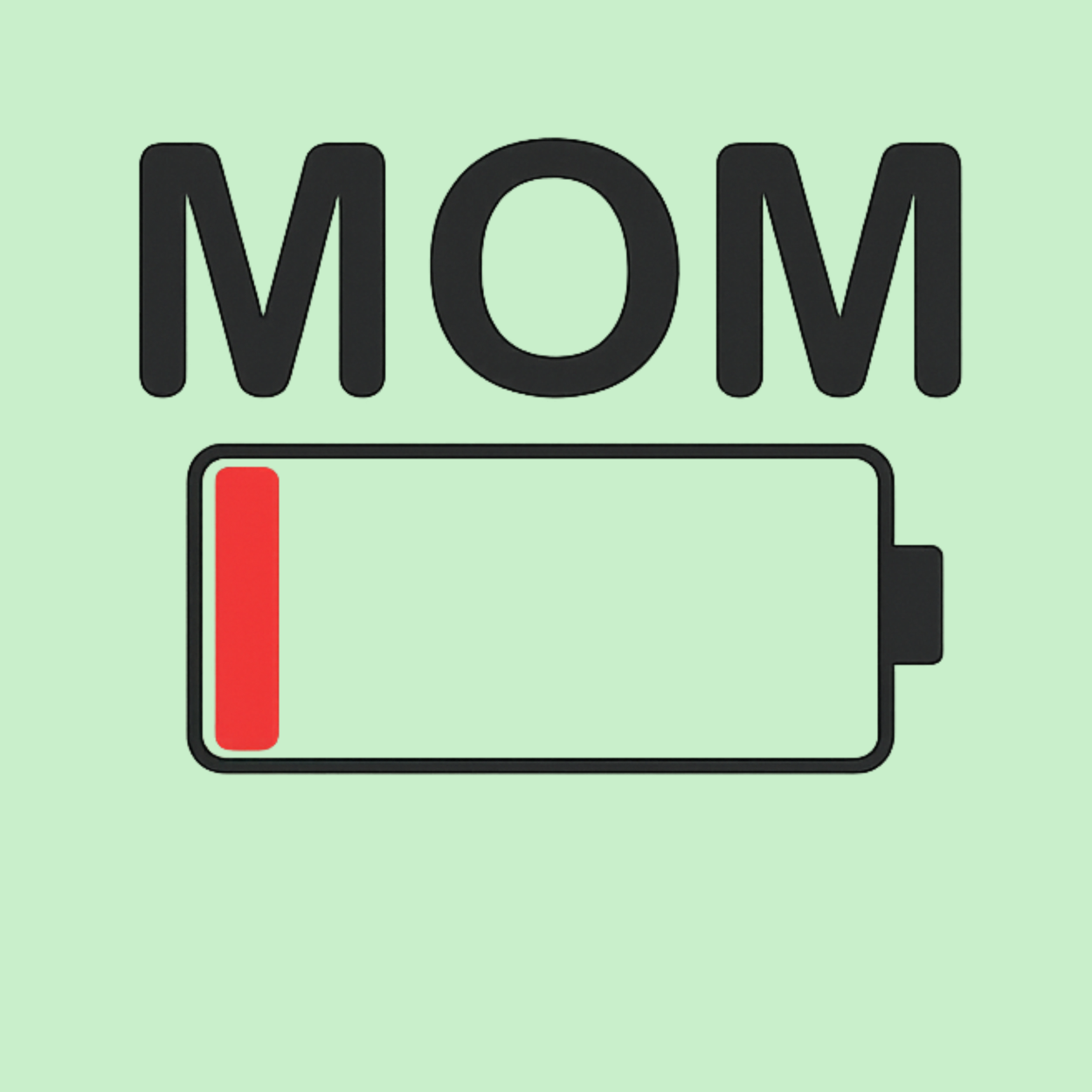 Mom Battery Low Pullover Hoodie color variation 17