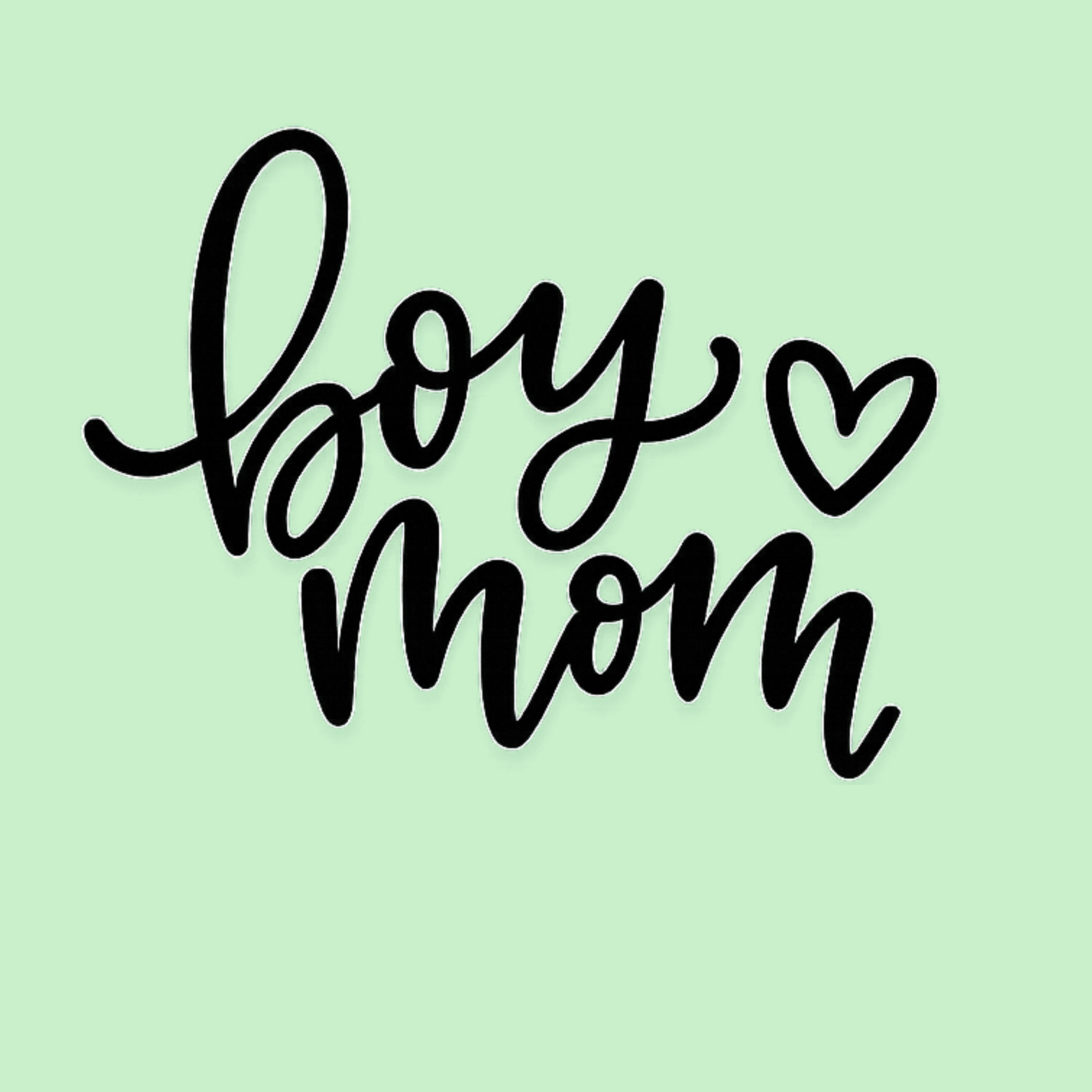 Boy Mom Hoodie - Mint design preview