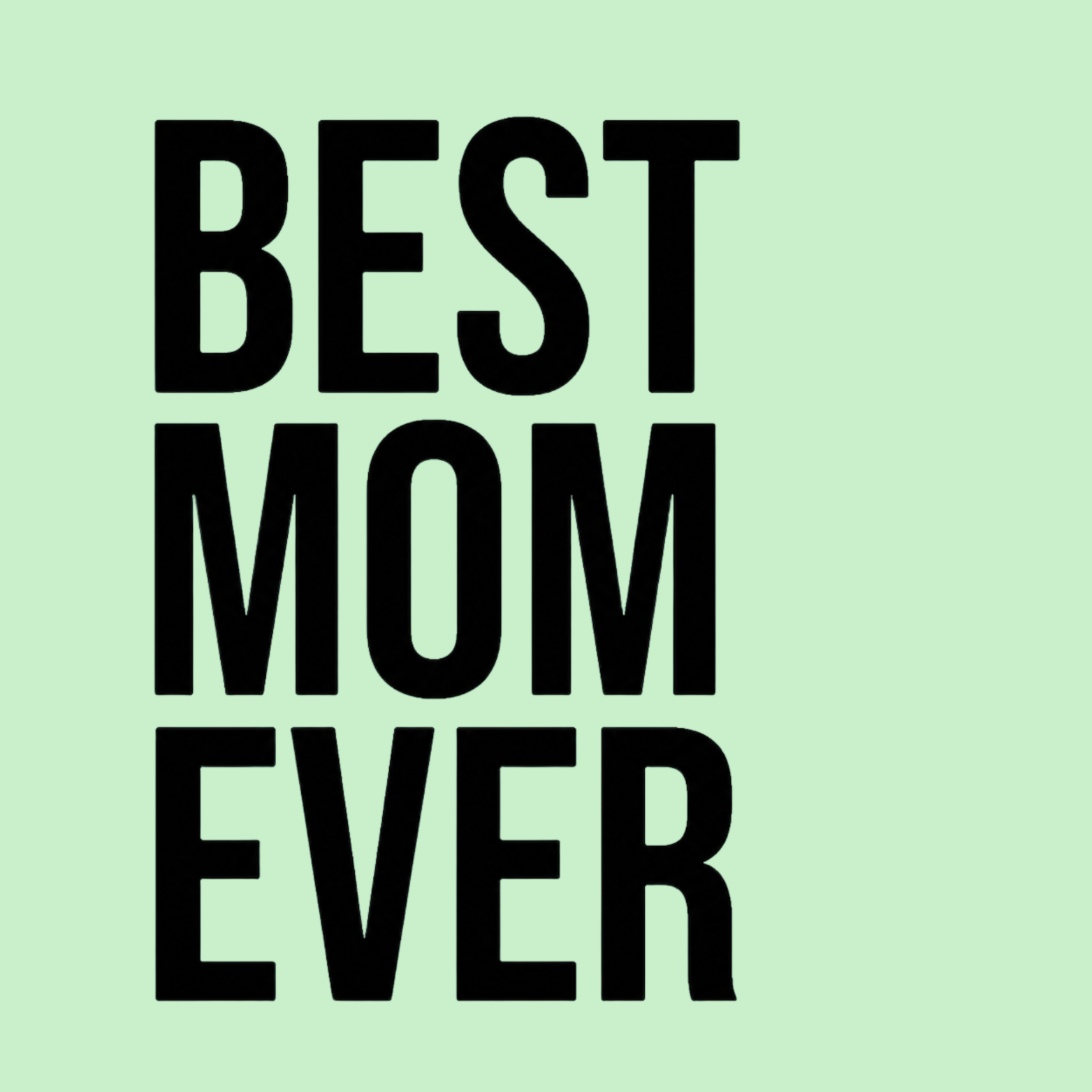 Best Mom Ever Hoodie - Mint design preview
