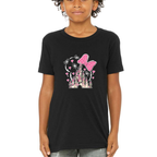 Magical Youth Triblend Tee - Black front mockup