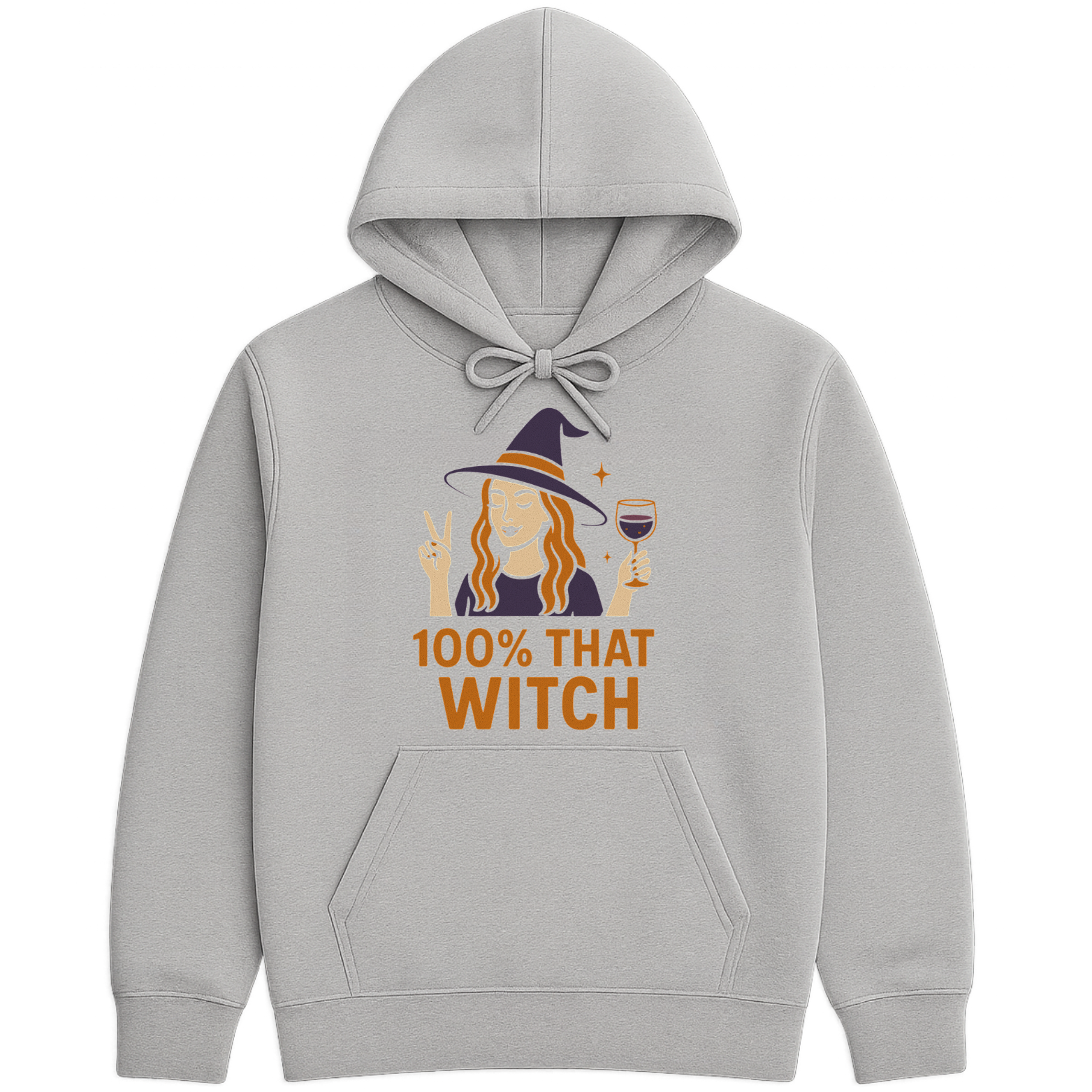 100% That Witch Hoodie - Sports Grey