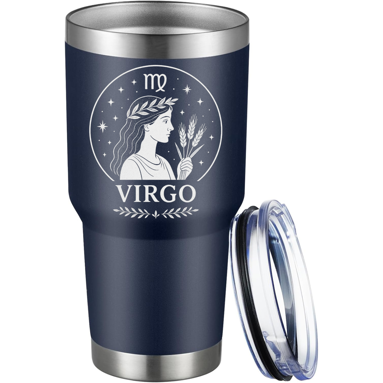 Virgo 30oz Tumbler - Navy