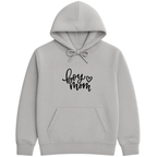 Boy Mom Hoodie - Sports Grey mockup