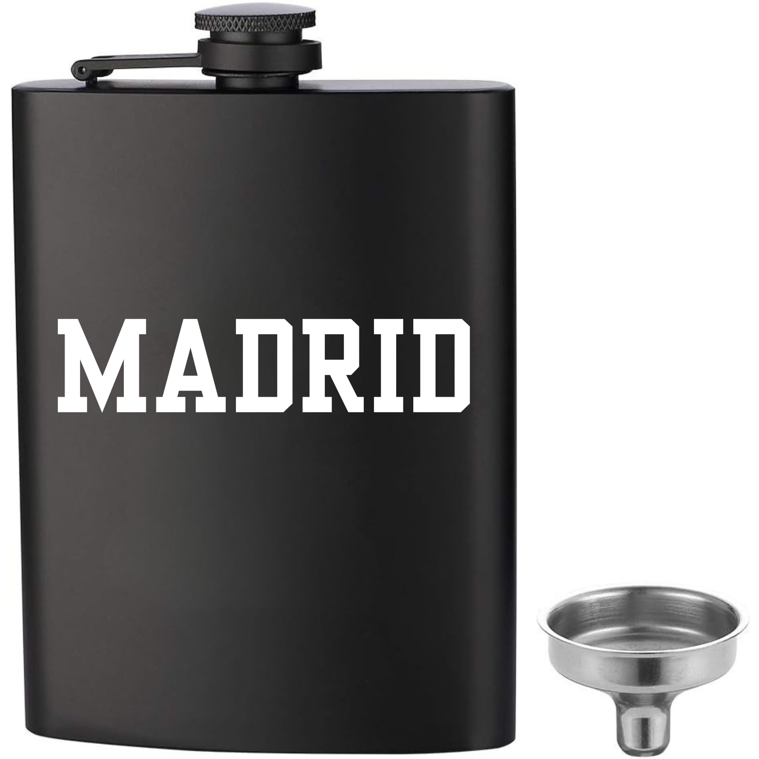 Madrid Flask - Black