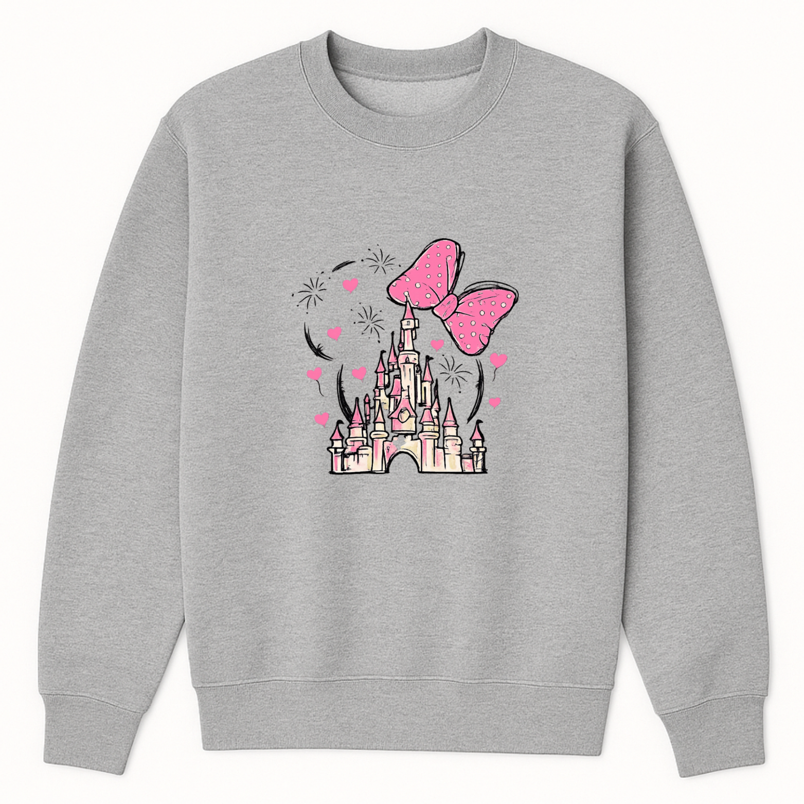Magical Crewneck Sweatshirt - Sports Grey mockup