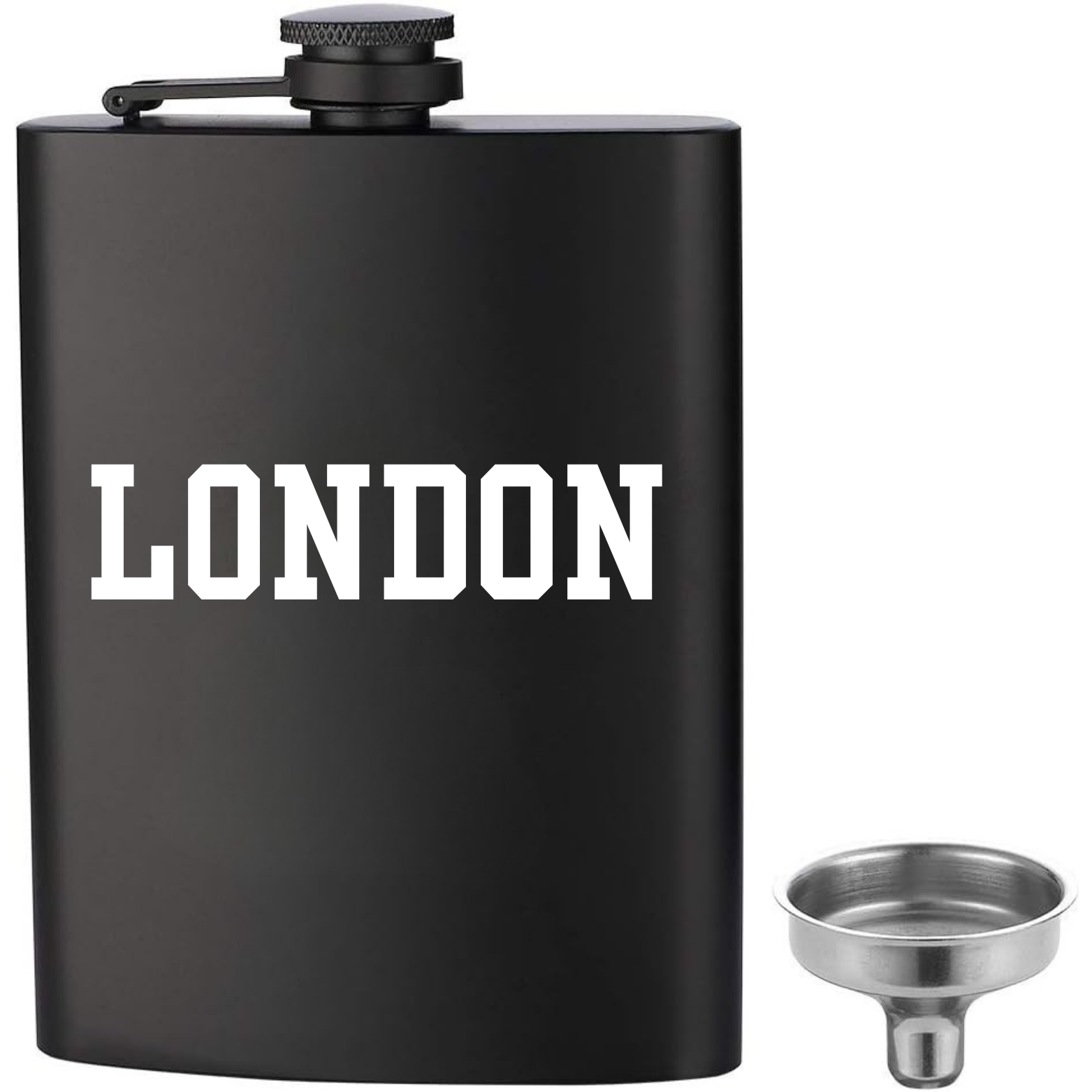 London Flask - Black