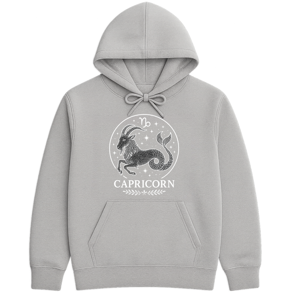 Capricorn Hoodie - Sports Grey