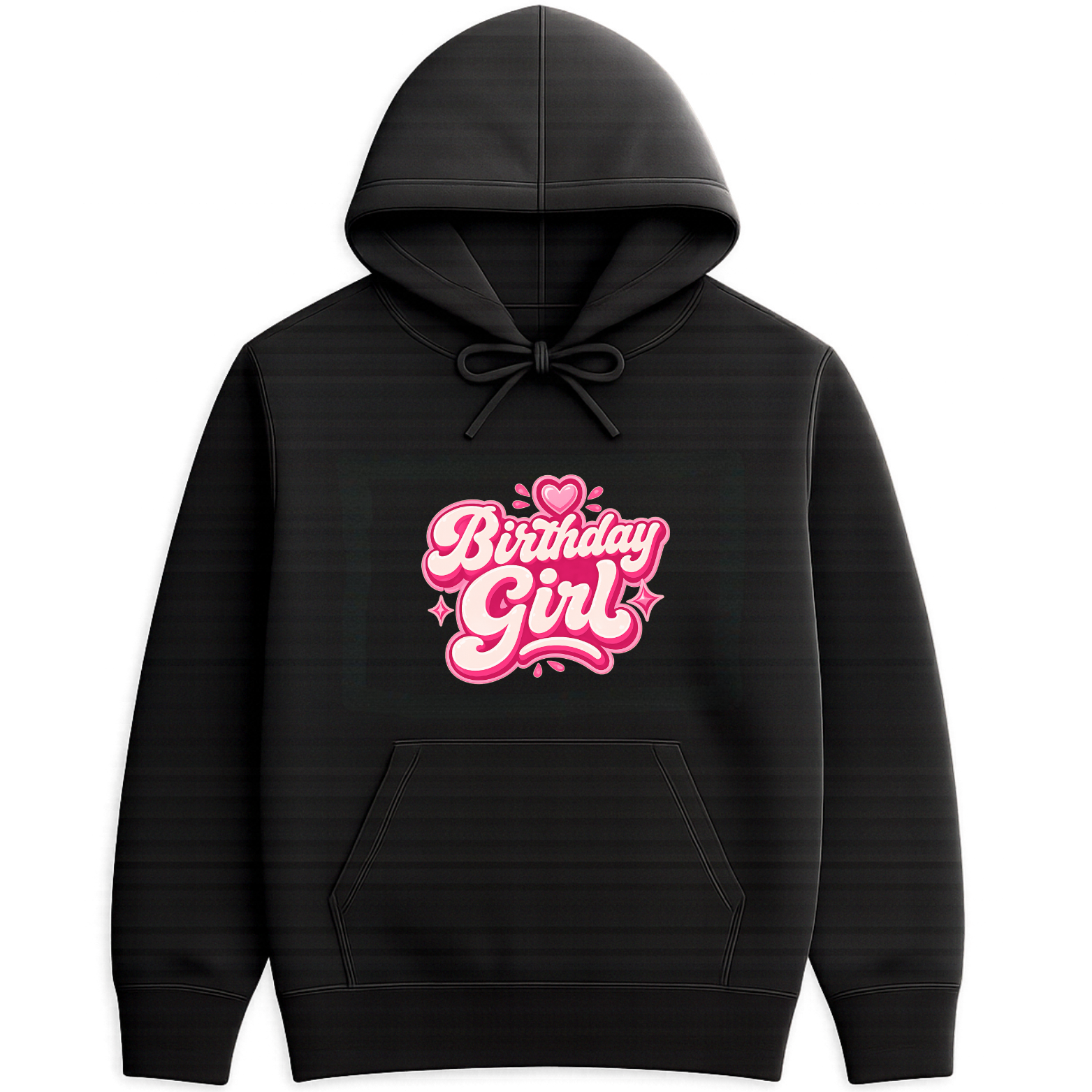 Birthday Girl Hoodie - Sports Grey mockup