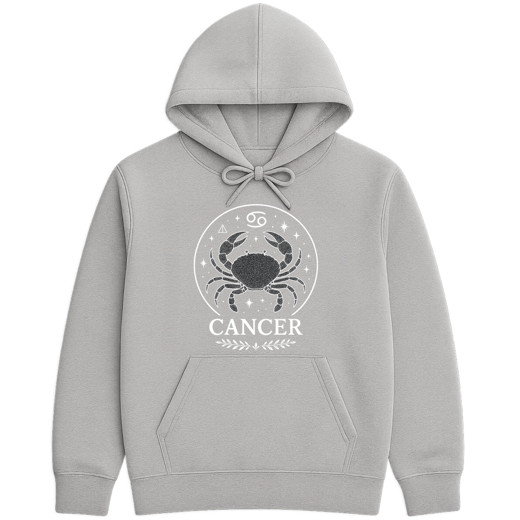 Cancer Hoodie - Sports Grey