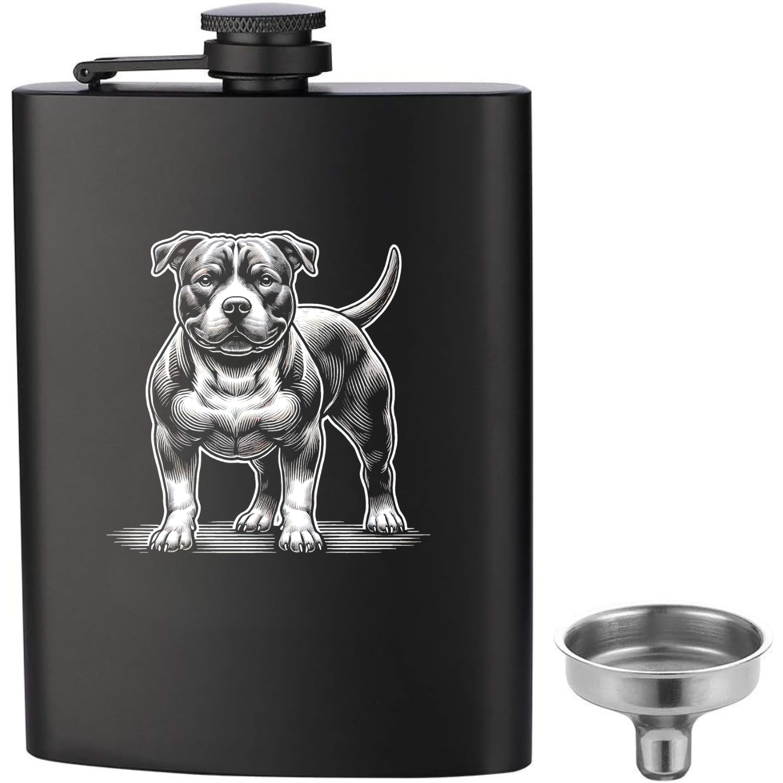 Pitbull Flask - Black