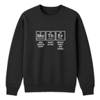 Mom Chemistry Crewneck Sweatshirt - Sports Grey mockup