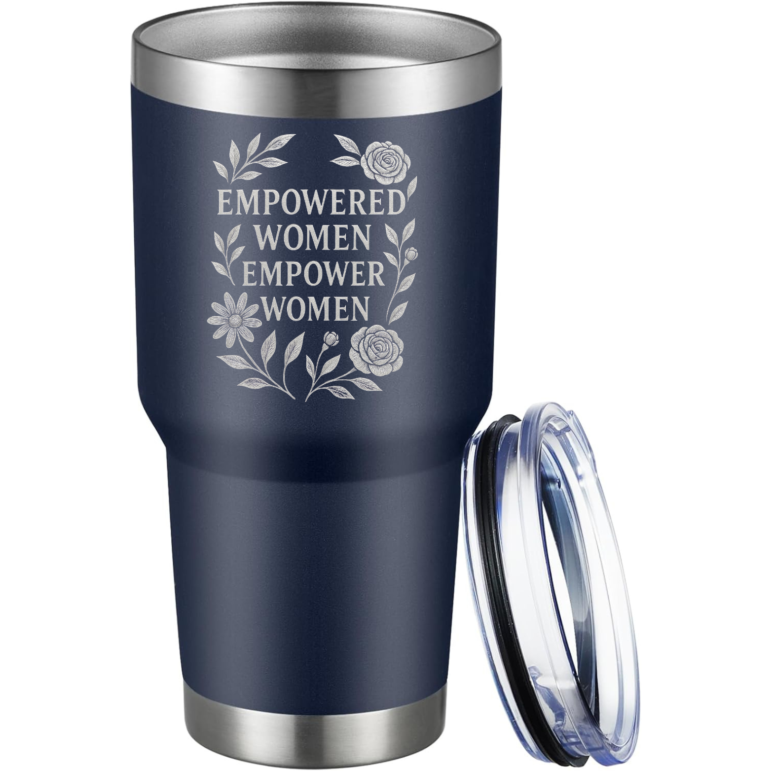 Empowered Women 30oz Tumbler - Navy