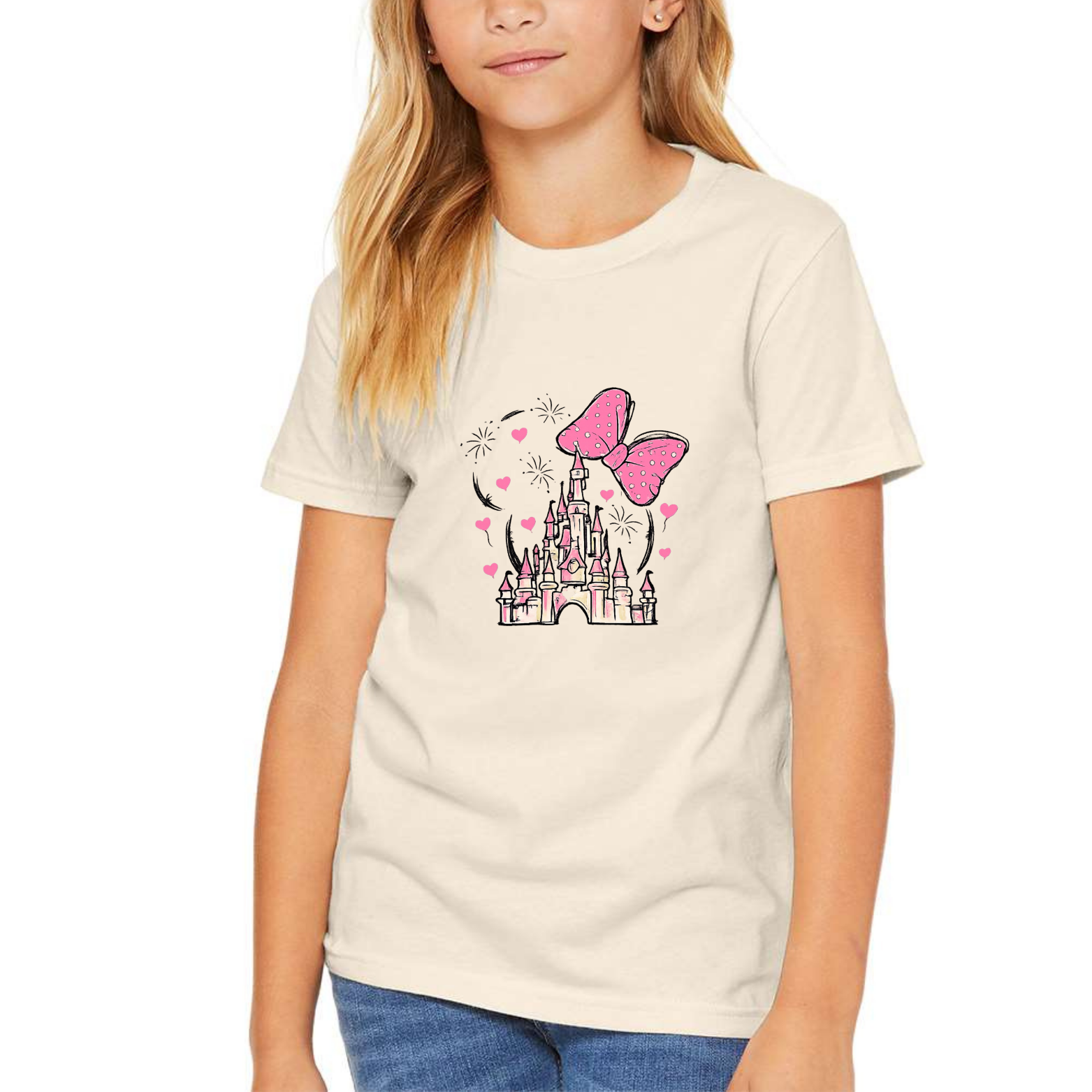 Magical Youth Triblend Tee - Natural front mockup