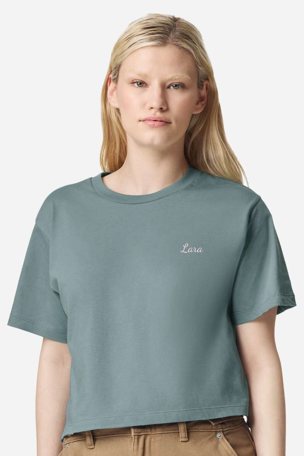 Women's Boxy Tee (Name)