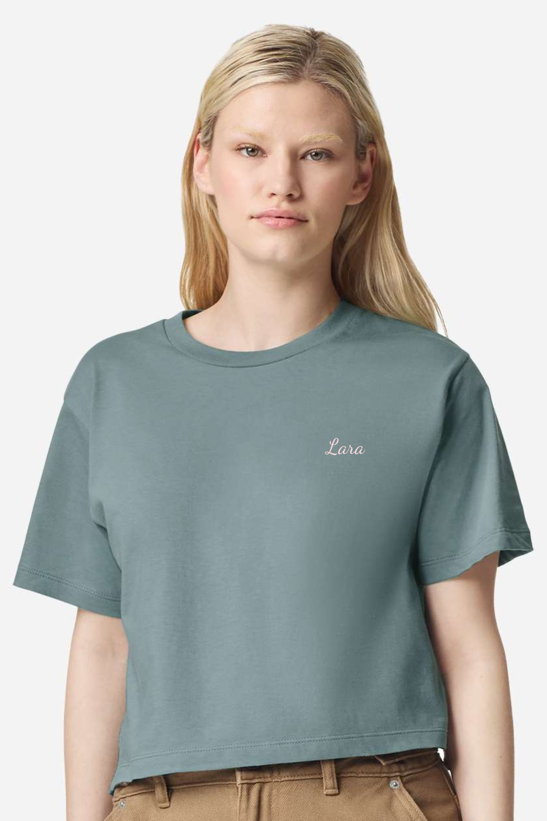 Women's Boxy Tee (Name)
