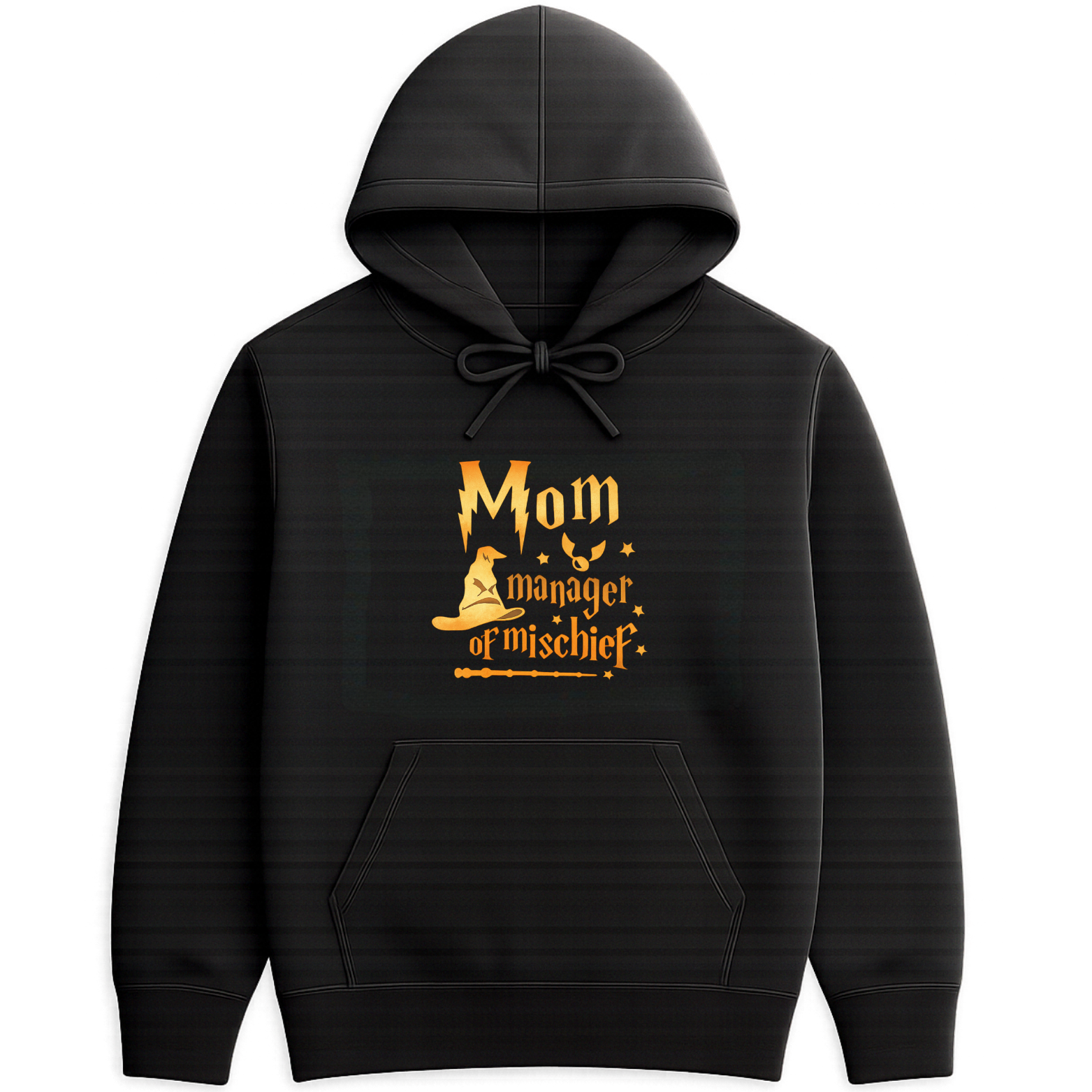 Mom Manager Of Mischief Hoodie - Sports Grey mockup