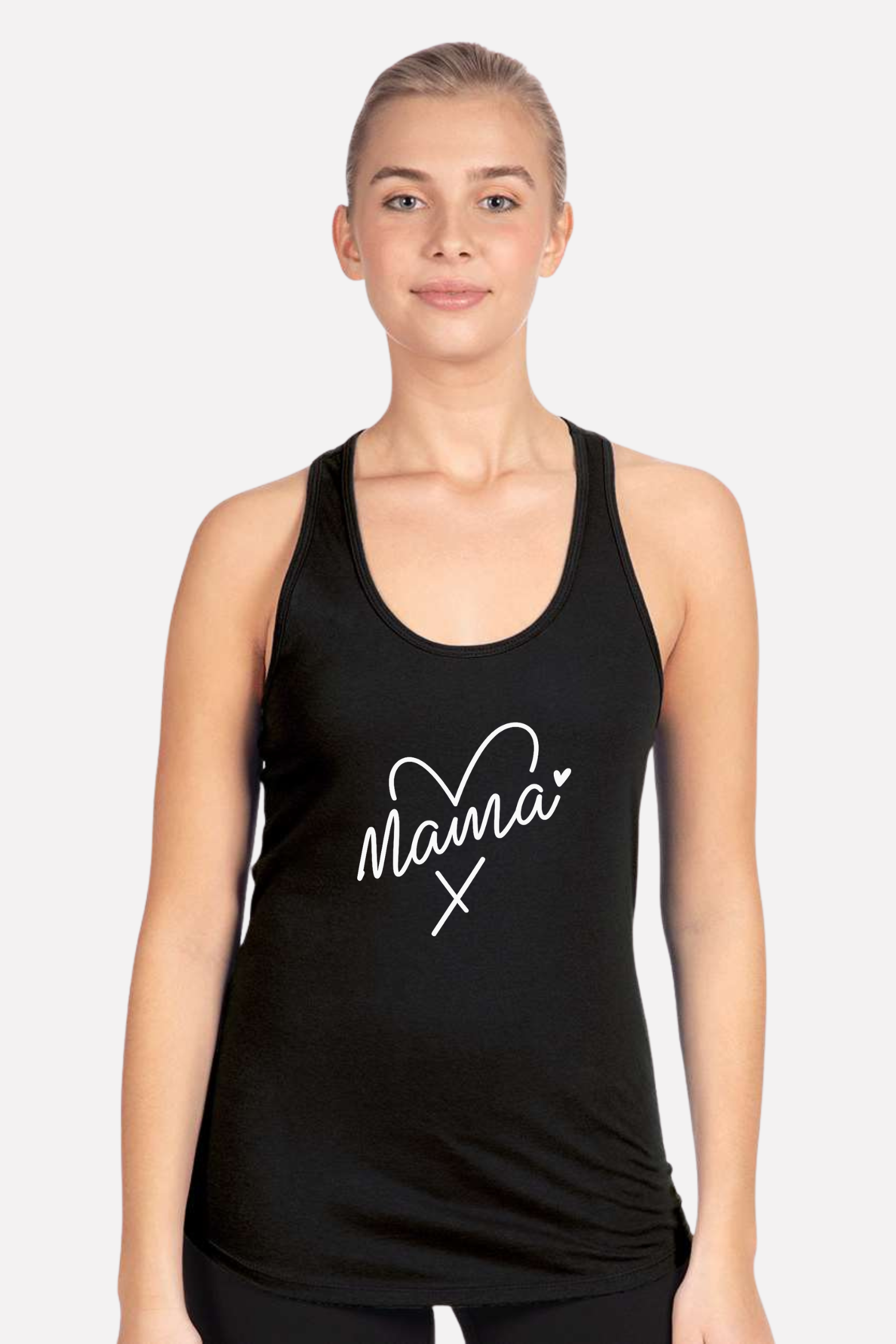 Women's Premium Racerback Tank Vibe Collection (mama heart) color variation 7