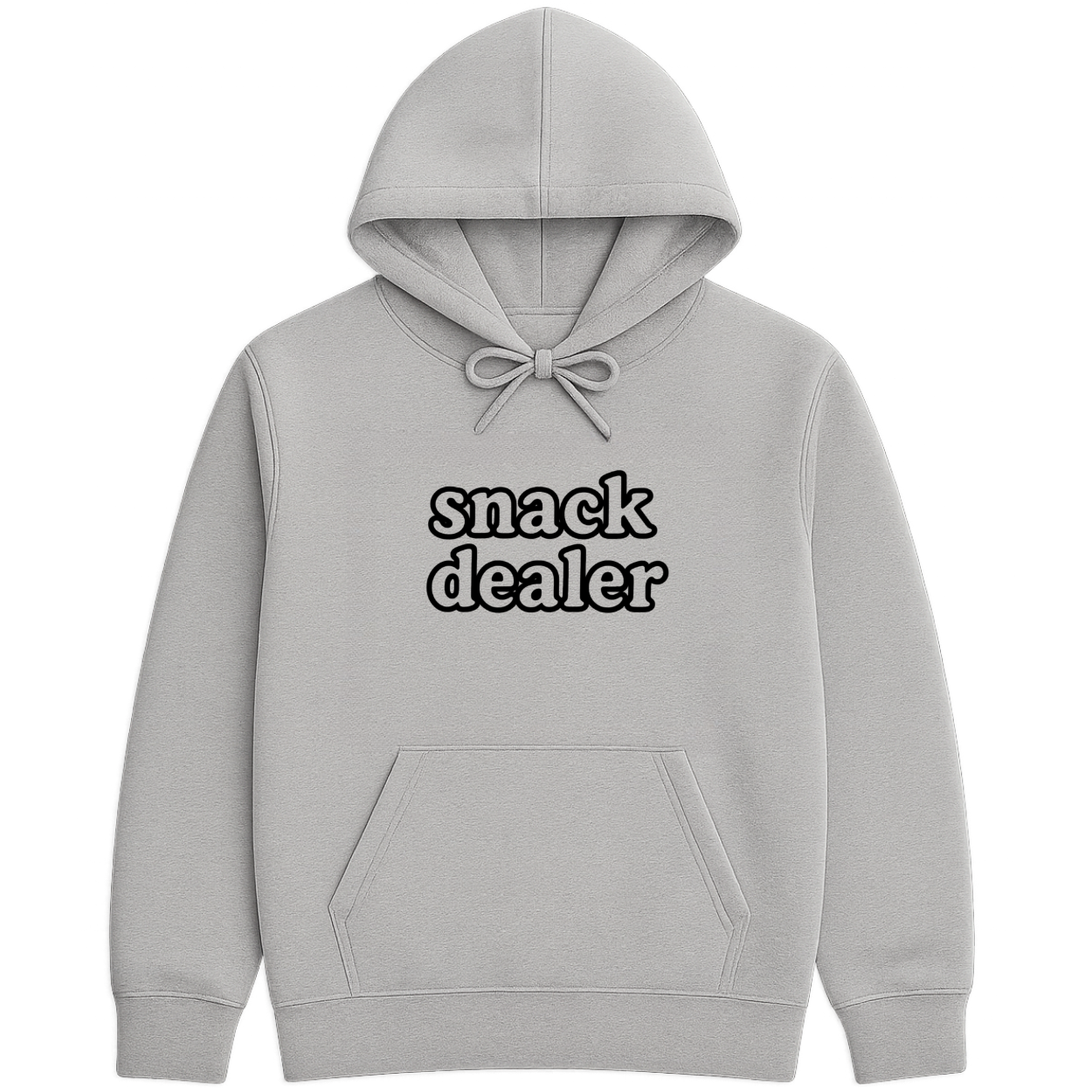 Mom Snack Dealer Pullover Hoodie hero product mockup