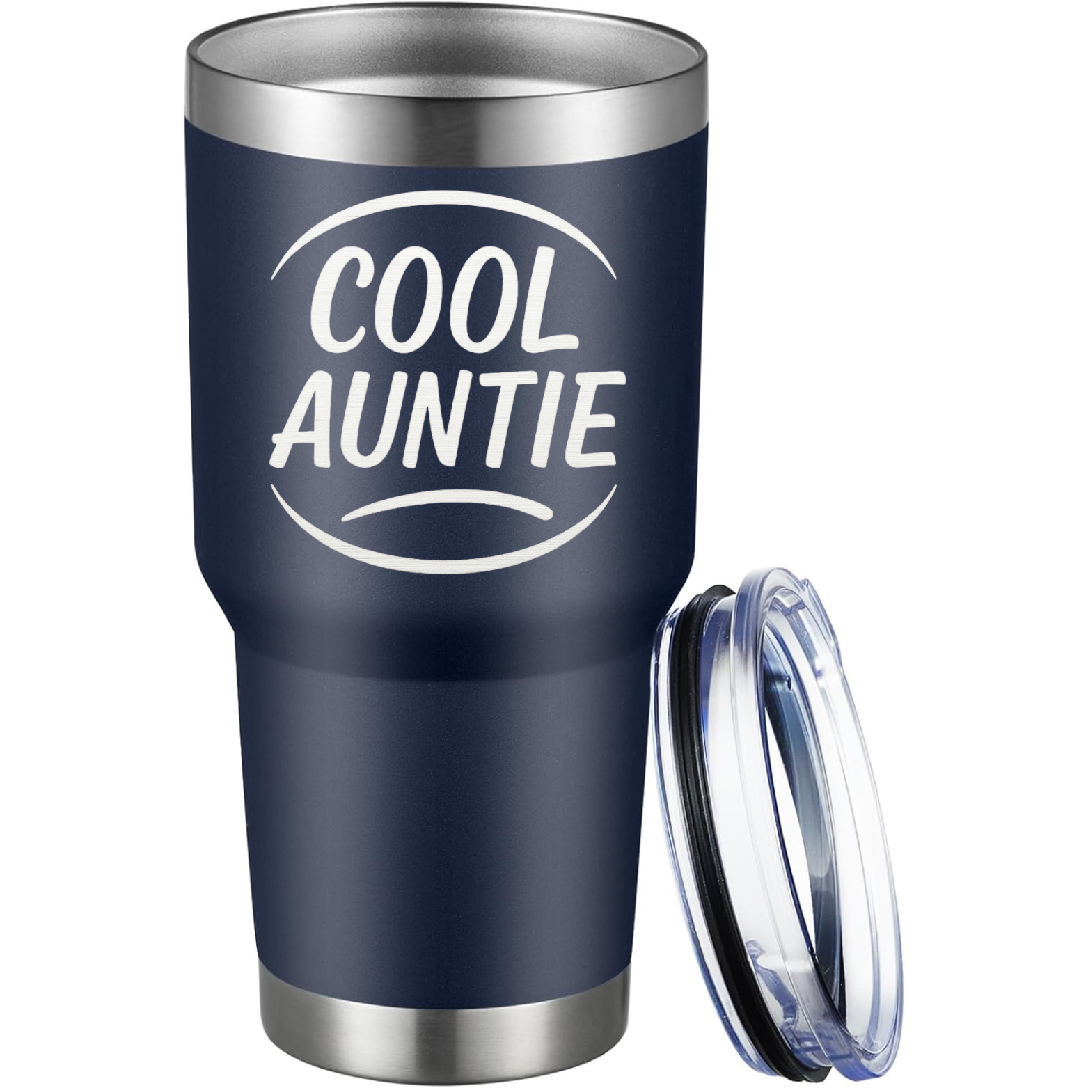 Cool Auntie 30oz Tumbler - Navy