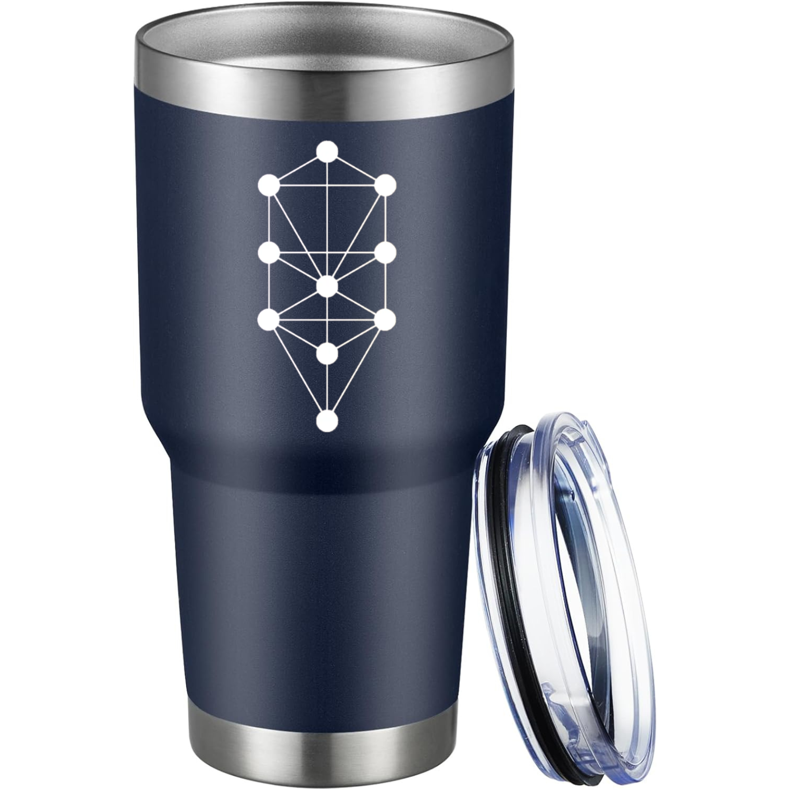 Tree of Life 30oz Tumbler - Navy