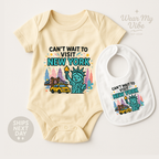 Can't Wait To Visit New York Baby Onesie hero mockup
