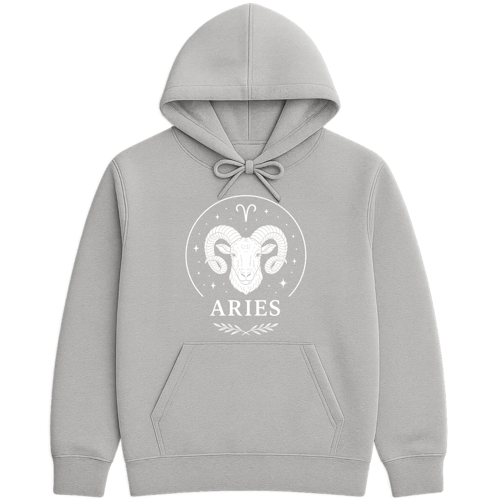 Aries Hoodie - Sports Grey