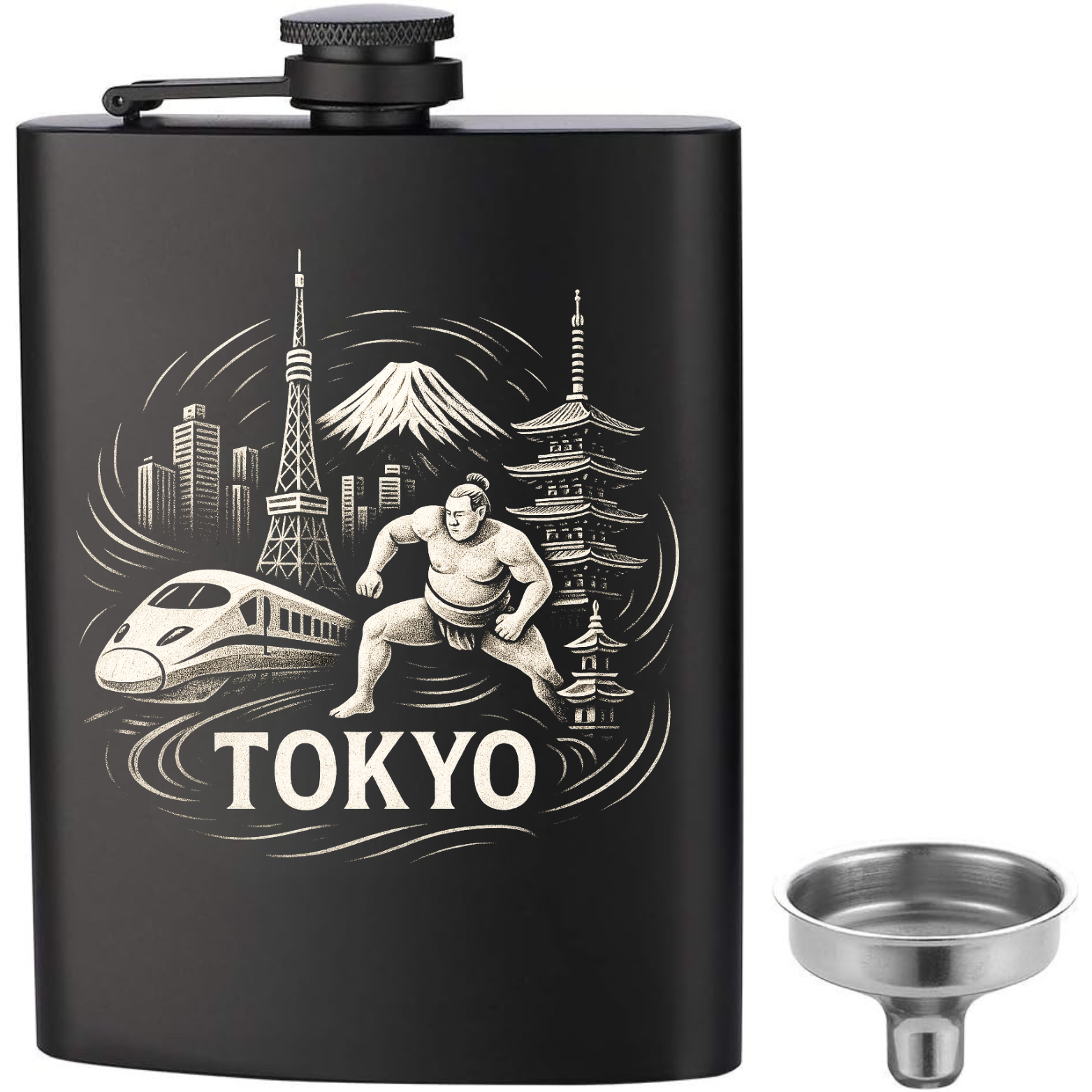 Tokyo Flask - Black