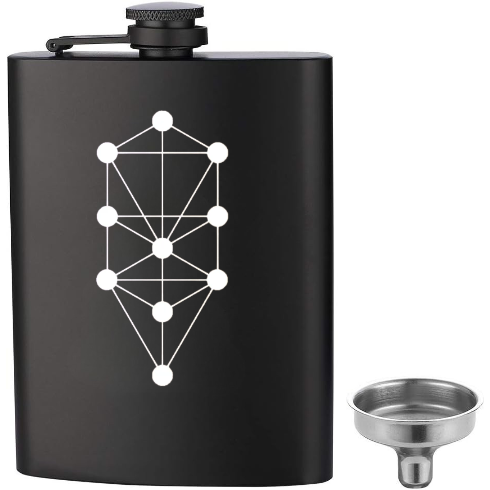 Sefirot Flask - Black