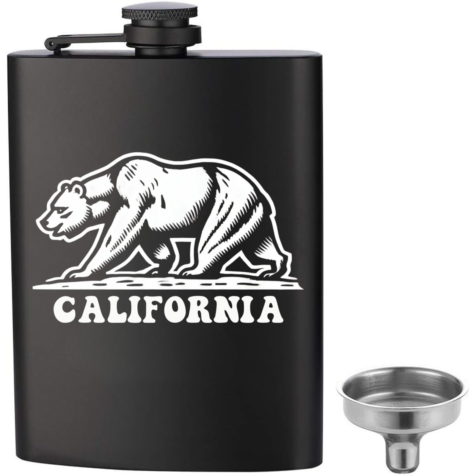 California Flask - Black