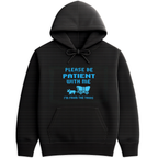 Please Be Patient I'm From The 1900s Hoodie - Sports Grey mockup