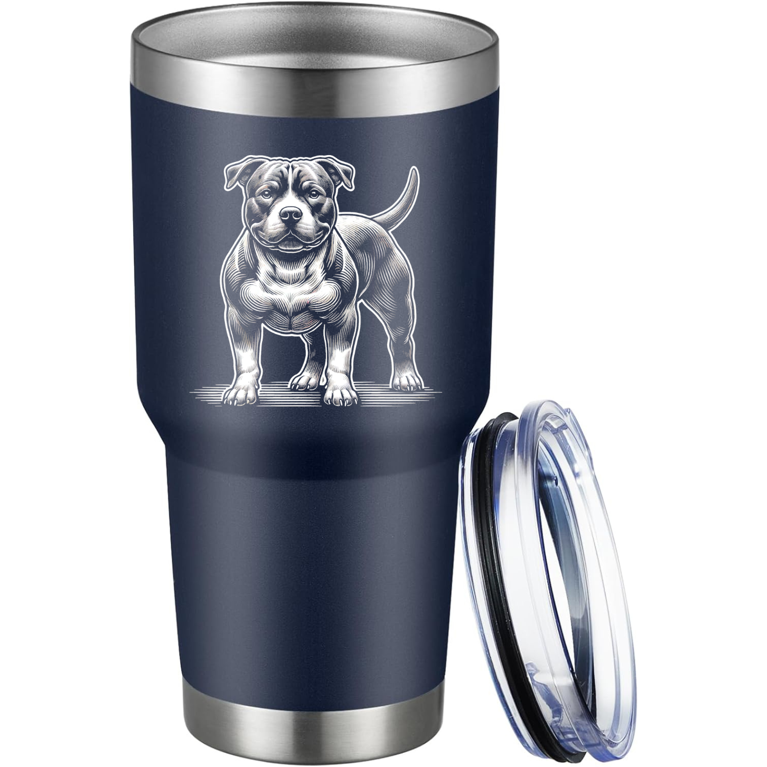 Pitbull 30oz Tumbler - Navy