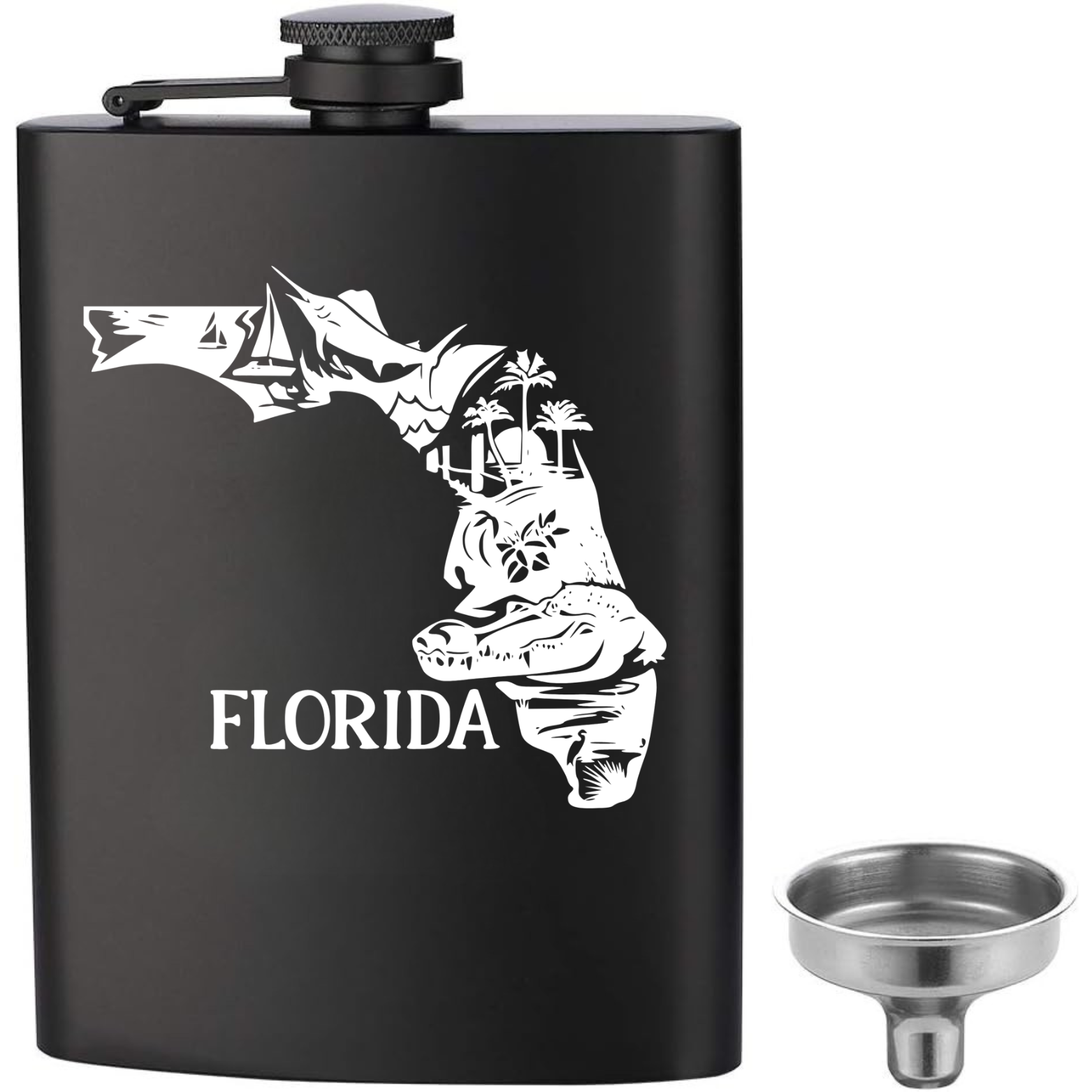 Florida Flask - Black