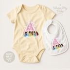 Magical Castle Baby Onesie hero mockup