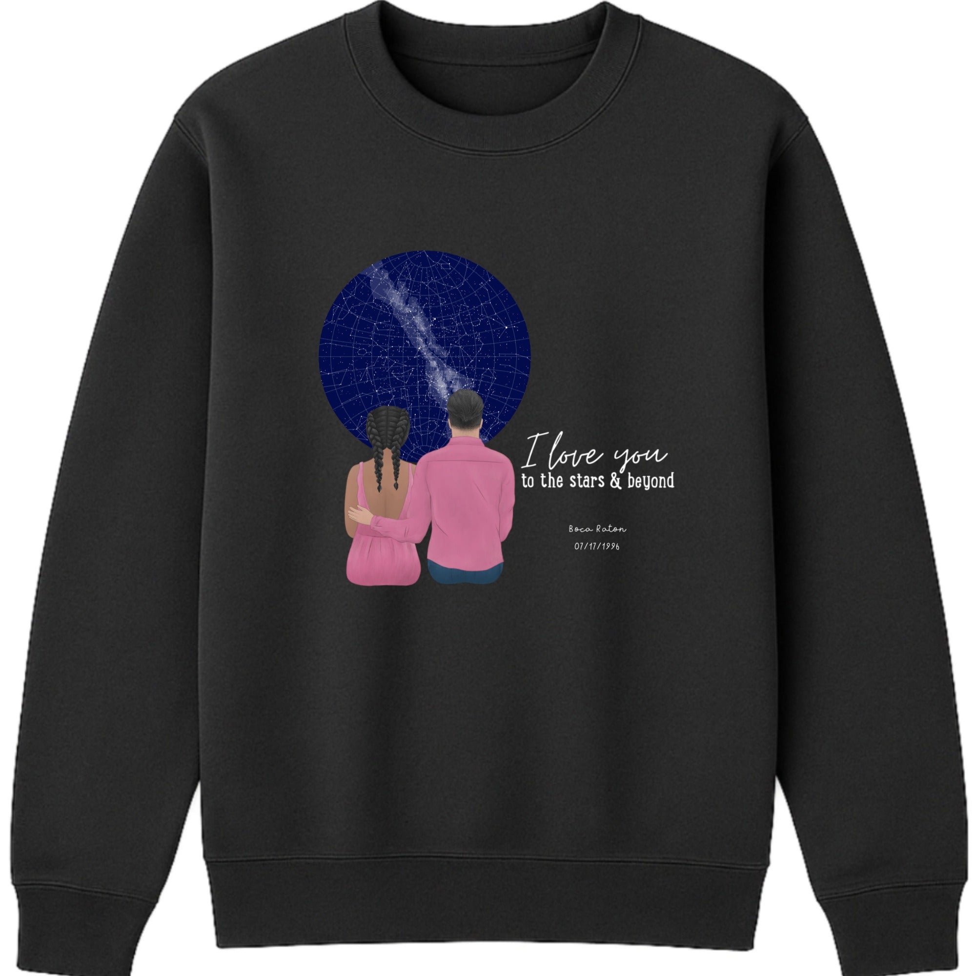 The Night We Met Sweatshirt hero product mockup