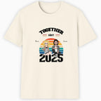 Together since 2025 Classic T-Shirt hero product mockup