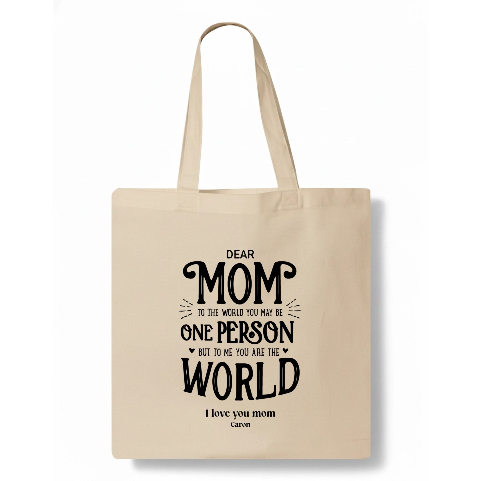 My favorite moments are with you Tote Bag hero product mockup